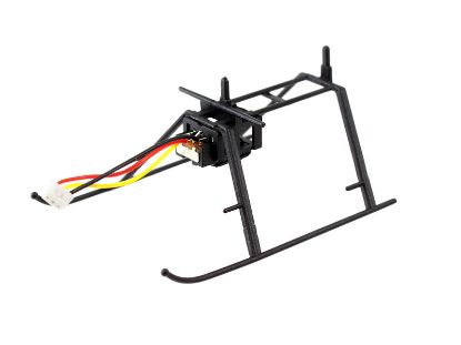 Picture of Nine Eagles NE4310003 Bravo III Skid w/ Connector (Black)