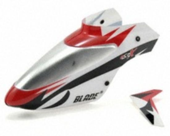 Picture of E-Flite BLH3218 mSR X Complete Canopy w/Vertical Fin