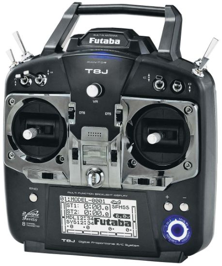 Picture of Futaba 8J 8-Channel 2.4GHz Computer Radio System