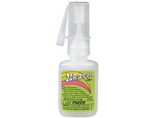 Picture of ZAP PT03 CA Glue - Zap-A-Gap 1/2 Oz Medium Viscosity