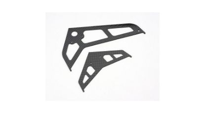 Picture of E-Flite BLH1672C Stab/Fin Set, Carbon Fiber: B450