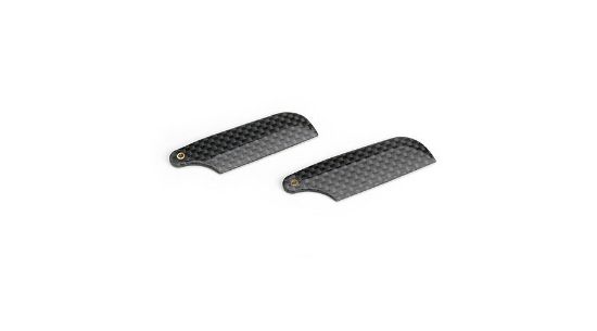 Picture of E-Flite BLH1671C Tail Rotor Blade Set Carbon Fiber: B450, B400