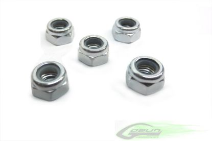 Picture of SAB HC218-S Metric hex locknut Nuts M5 H4,8 - Goblin 700 (5pcs)