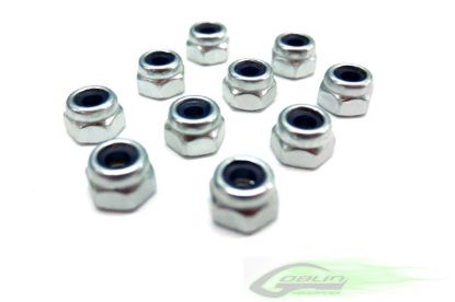 Picture of SAB HC212-S Metric hex locknut Nuts M4 H5 - Goblin 700 (10pcs)
