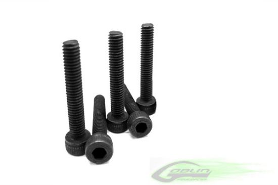 Picture of SAB HC110-S DIN 12.9 Socket Head Cap M4x25 (5pcs) - Goblin 700