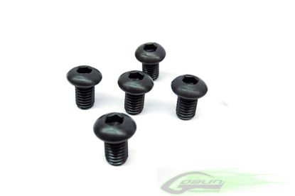 Picture of SAB HC096-S DIN 12.9 Button Head Socket Cap M4x6 (5pcs) - Goblin