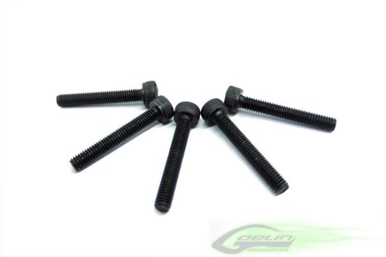 Picture of SAB HC080-S DIN 12.9 Socket Head Cap M3x20 (5pcs) - Goblin 700