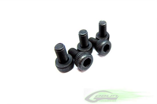 Picture of SAB HC044-S DIN 12.9 Socket Head Cap M3x6 (5pcs) - Goblin 700