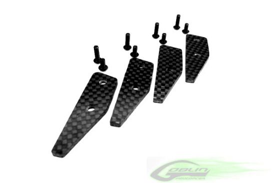 Picture of SAB H0074-S Carbon Fiber Landing Gear Stiffener - Goblin 700