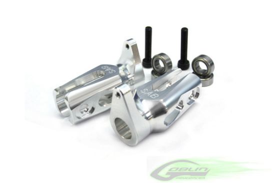 Picture of SAB H0052-S Aluminum Tail Blade Grip - Goblin 700