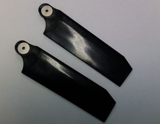 Picture of KBDD 4087 112mm Tail Blades - Extreme Edition - Midnight Black