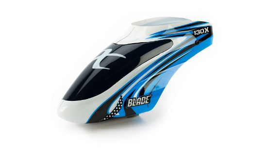 Picture of E-Flite Blade BLH3722A Blue/White Option Canopy: 130 X