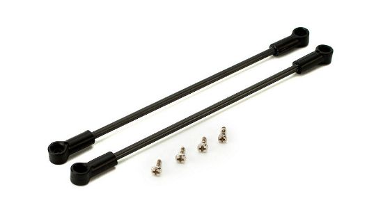 Picture of E-Flite Blade BLH3718 Tail Boom Brace/Supports Set: 130 X