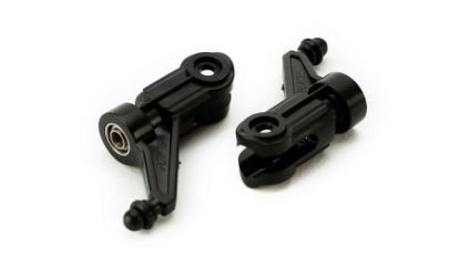 Picture of E-Flite Blade BLH3714 Main Blade Grips with Bearings: 130 X