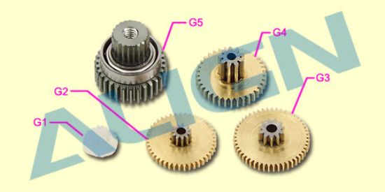 Picture of HSP41501 DS415M/DS416M Servo Gear Set