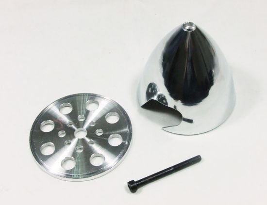 Picture of Miracle SP0232 2 Blades 3.5'' (89mm) Aluminum Spinner for DLE50/
