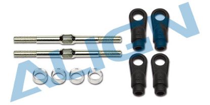 Picture of H80Z002XXW 800E DFC Swashplate Linkage Rod Set