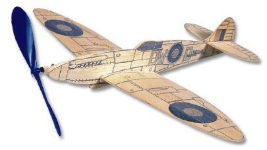 Picture of West Wings WW418 Supermarine Spitfire (Rubber Band Powered)