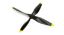 Picture of E-Flite EFLUP1001004B 100 x 100mm 4 Blade Propeller