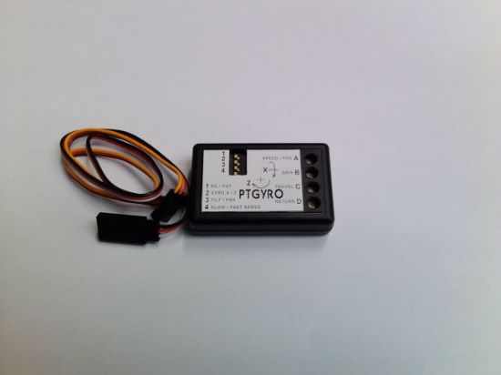 Picture of PTGyro Pan/Tilt Single Axis Camera Gimbal Gyro