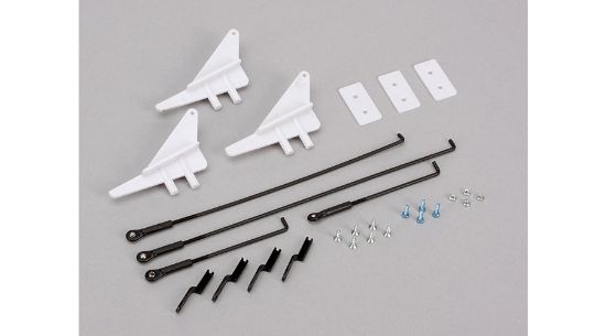 Picture of E-Flite EFL1025012 Control Horn & Linkage Set: Carbon-Z Splendor
