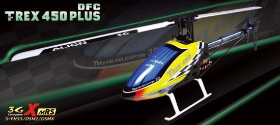 Picture of RH45E09AW T-REX 450 PLUS DFC BTF