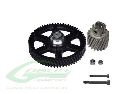 Picture of SAB H0318 Heavy Duty Main Gear And Pinion - Goblin 500
