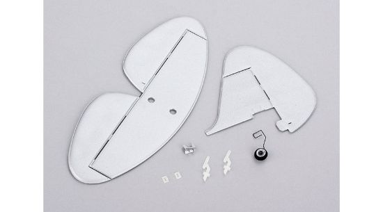 Picture of E-flite EFLU1125 Complete Tail w/Accessories: UMX Carbon Cub