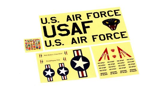 Picture of ParkZone PKZ7102 Decal Sheet: Habu 2