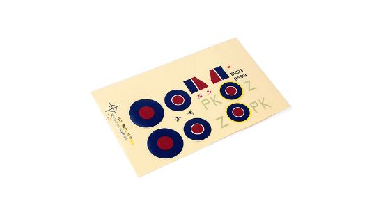 Picture of ParkZone PKZU2102 Decal Sheet: Ultra-Micro Spitfire Mk IX