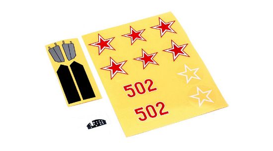 Picture of E-flite EFLU1665 Decal Sheet: UMX MiG 15 BNF