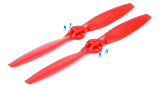 Picture of BLADE BLH7821B Propeller, CW & CCW Rotation, Red: 350QX