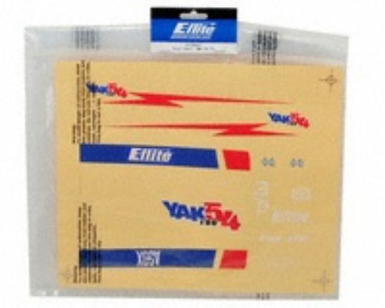 Picture of E-Flite EFLU5002 Decal Sheet: UMX Yak 54 180