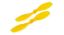 Picture of E-Flite BLADE BLH7621Y Prop, Counter-Clockwise Rotation, Yellow