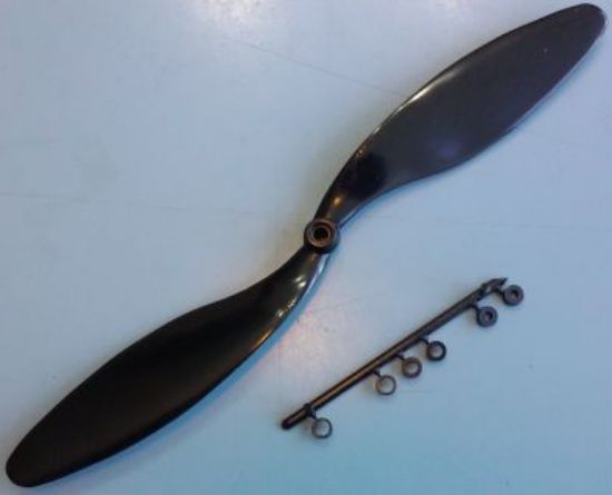 Picture of GWS 025000048 EP-1047 Propeller (10 x 4.7 Slow Fly) black
