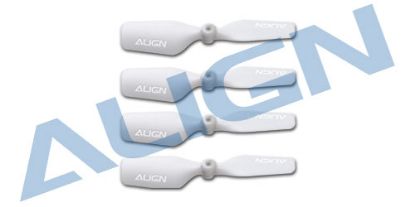 Picture of HQ0203AT 20 Tail Blade-White (150 DFC)