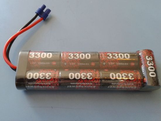 Picture of EnrichPower 8.4V 3300mAh NI-MH Sub C w/ EC3 Plug