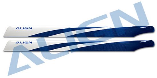 Picture of HD320F 325mm Carbon Fiber Blades-Blue
