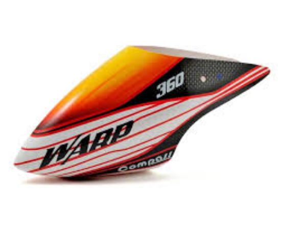 Picture of CM10-6000S Warp 360 White Striped Canopy