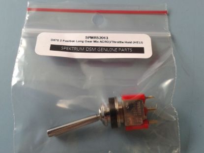 Picture of Spektrum SPMR52013 2 Pos Long Gear-Mix OR Throttle Hold (DX7s) Switch
