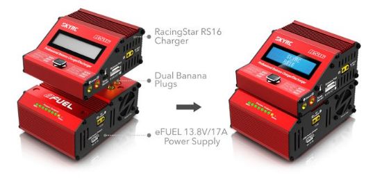 Picture of SKYRC RS16 Charger w/ eFuel 230W/17A PSU Combo