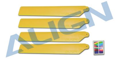 Picture of HD123D 120mm Main Blades-Yellow