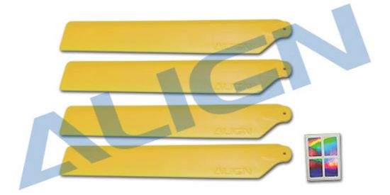 Picture of HD123D 120mm Main Blades-Yellow