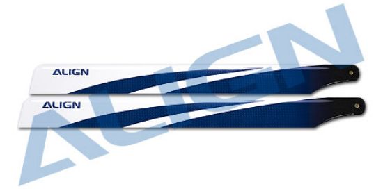 Picture of Align HD360B 360mm Carbon Fiber Blades-Blue