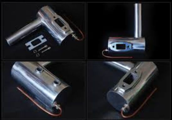 Picture of 700800M Smoking Exhaust Pipe for DLE55