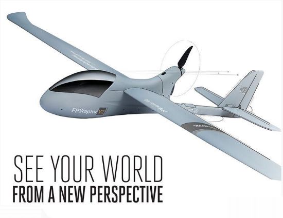 Picture of Volantex Raptor V2 UAV Glider RTF (FPV Ready)