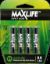 Picture of MaxLife BATAA-A4 Alkaline AA Batteries  - 4 Pack
