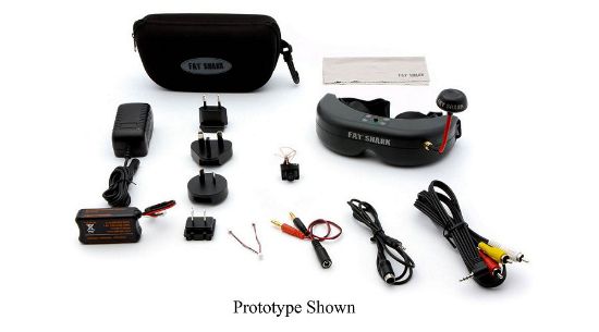 Picture of Spektrum SPMVS1100 Ultra Micro FPV System with Goggles