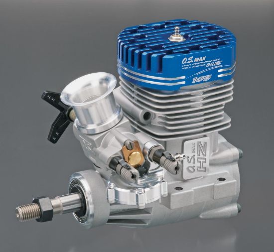 Picture of OS Engines 18751M 105HZ-R Heli Engine W/ PowerBoost Muffler