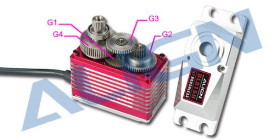 Picture of HSP81501 BL815H Servo Gear Set